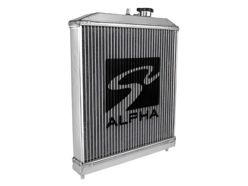 Skunk2 Alpha Series 92-00 Honda Civic Radiator (Half Size) (Dual Core) (Manual Trans.) - Black Ops Auto Works