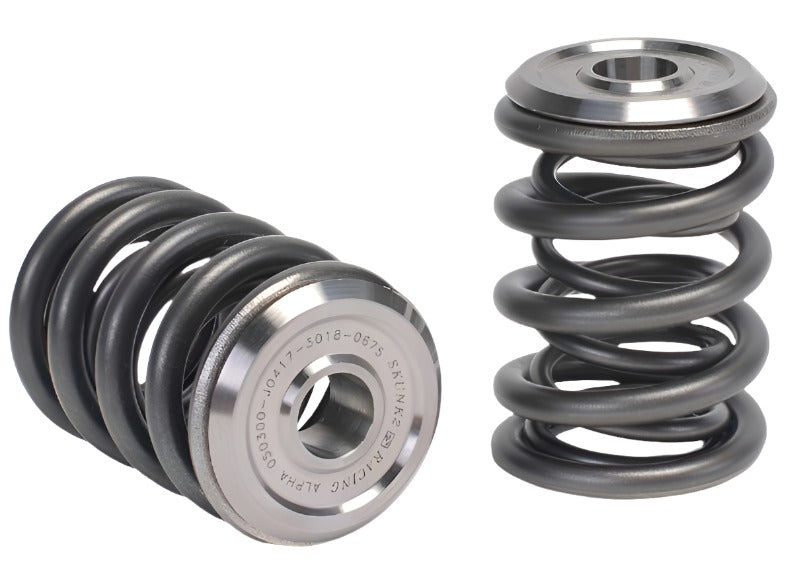 Skunk2 Alpha Series Honda/Acura K Series Valve Spring and Titanium Retainer Kit - Black Ops Auto Works