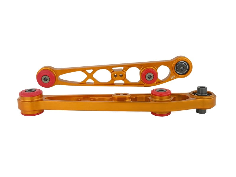 Skunk2 Honda/Acura EG/DC Ultra Series Rear Lower Control Arm Set - Gold - Black Ops Auto Works
