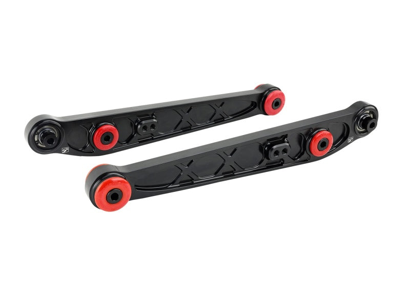 Skunk2 Honda/Acura EK Alpha Series Rear Lower Control Arm Set - Black - Black Ops Auto Works
