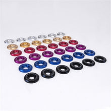 Load image into Gallery viewer, Skunk2 Large Fender Black Anodized Washer Kit (6 Pcs.) - Black Ops Auto Works