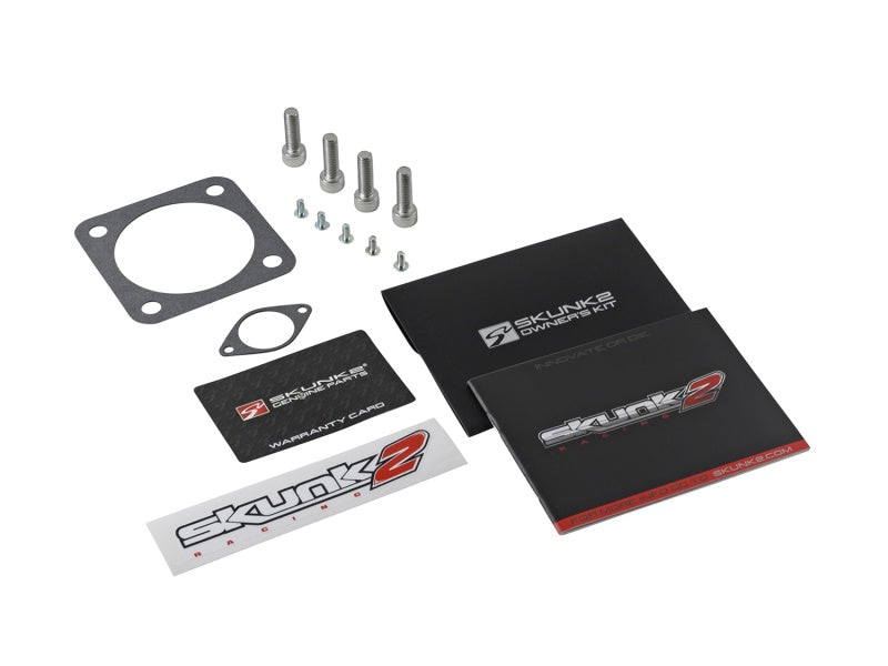 Skunk2 Pro Series Mitsubishi EVO VII/VIII/IX 68mm Billet Throttle Body (Black Series) (Race Only) - Black Ops Auto Works