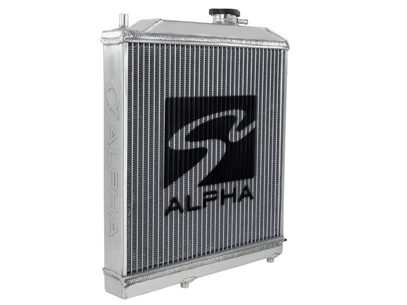 Skunk2 Alpha Series 88-91 Honda Civic/CRX Radiator (Half Size) (Dual Core) - Skunk2 Racing SKK349-05-1550
