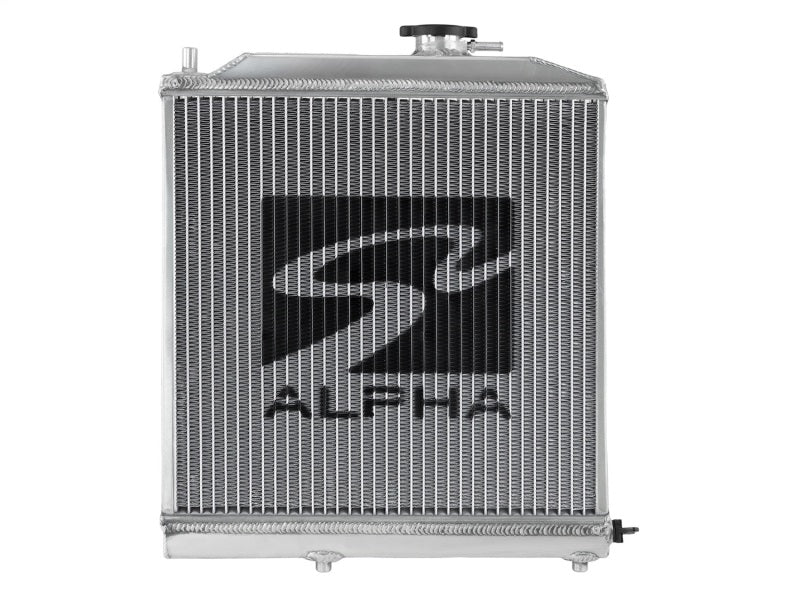 Skunk2 Alpha Series 88-91 Honda Civic/CRX Radiator (Half Size) (Dual Core) - Skunk2 Racing SKK349-05-1550