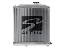 Load image into Gallery viewer, Skunk2 Alpha Series 88-91 Honda Civic/CRX Radiator (Half Size) (Dual Core) - Skunk2 Racing SKK349-05-1550