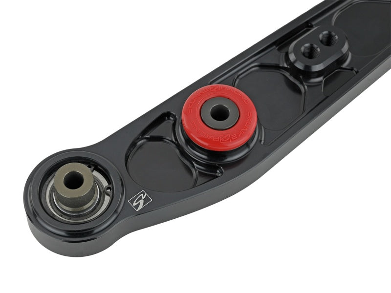 Skunk2 Honda/Acura EG/DC Alpha Series Rear Lower Control Arm Set - Black - Skunk2 Racing SKK542-05-1195