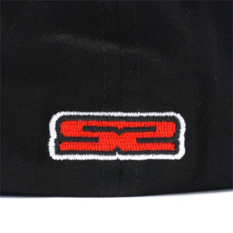 Skunk2 Team Baseball Cap Racetrack Logo (Black) - L/XL - Black Ops Auto Works