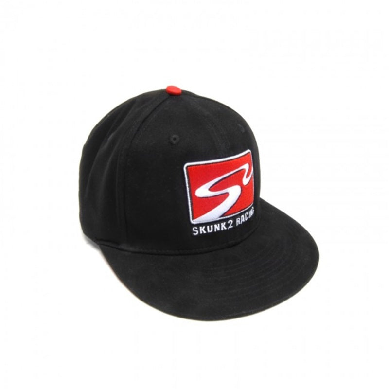 Skunk2 Team Baseball Cap Racetrack Logo (Black) - L/XL - Black Ops Auto Works