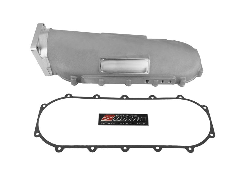 Skunk2 Ultra Race Series Side-Feed Plenum - B/D Series Silver - Black Ops Auto Works