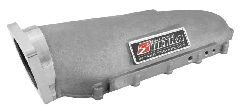 Skunk2 Ultra Race Series Side-Feed Plenum - B/D Series Silver - Black Ops Auto Works