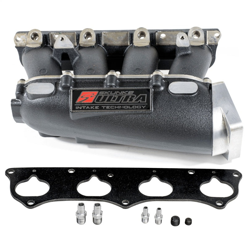 Skunk2 Ultra Series Street K20A/A2/A3 K24 Engines Intake Manifold - Black - Black Ops Auto Works