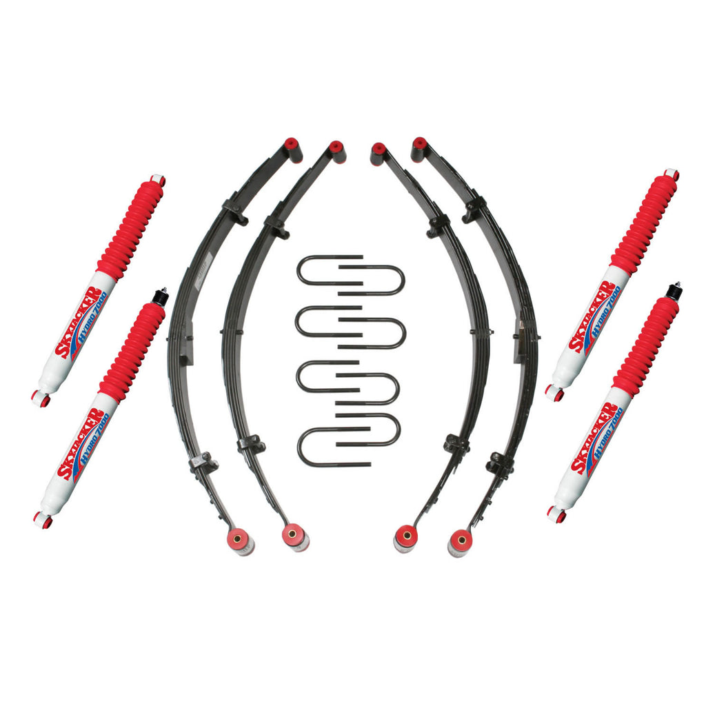 Skyjacker 2.5"KIT,87-96 YJ W/4 HYDROS - Black Ops Auto Works