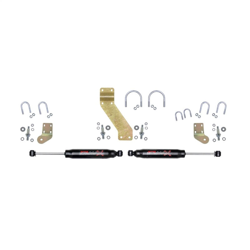 Skyjacker 66-77 Ford Bronco 4WD Black MAX Dual Stabilizer Kit w/ Black Cylinders Skyjacker SKY8266