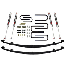 Load image into Gallery viewer, Skyjacker C125CK-M manufacturer photo showing leaf springs and suspension hardware on white, with shocks