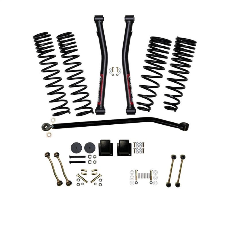 Skyjacker Suspension Lift Kit Components 3.5in Front 2in Rear 2020 Jeep Gladiator JT - Rubicon - Black Ops Auto Works