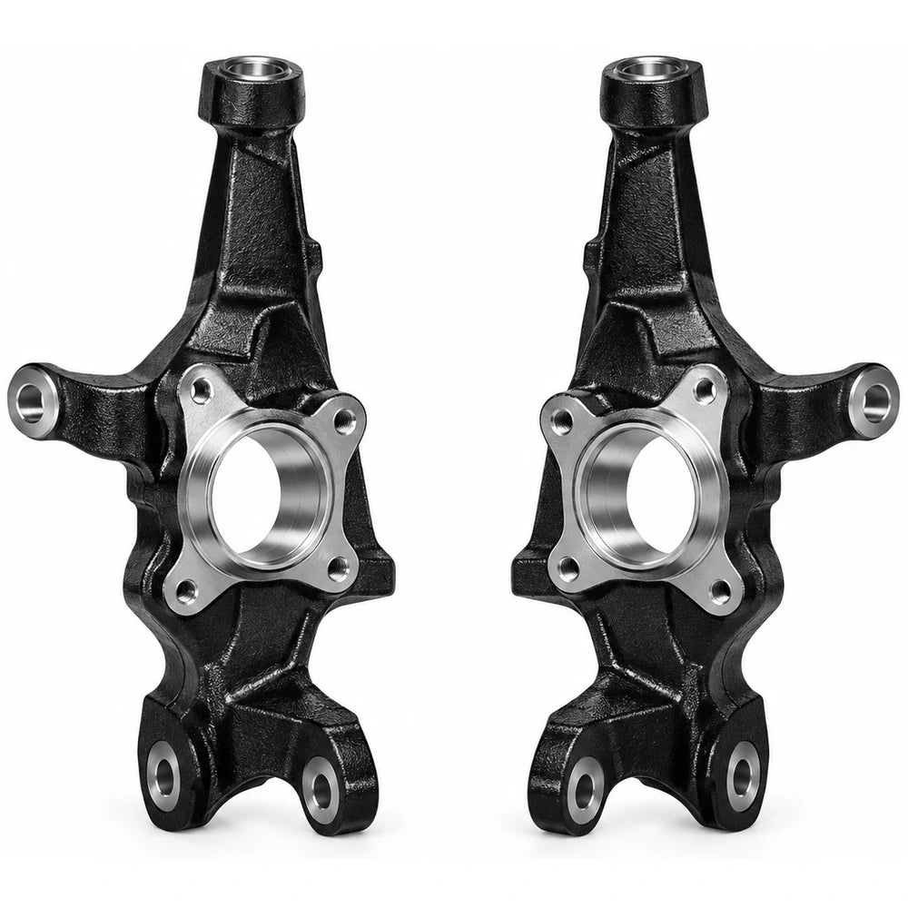 Superlift 3376 knuckle kit fits 1999-2006 Chevy Silverado 1500 4WD 6 inch lift kit component box front