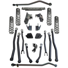 Load image into Gallery viewer, Superlift K199F long arm kit fits 2018-2023 Jeep Wrangler Unlimited JLU with 4 inch lift with Fox 2.0 shocks
