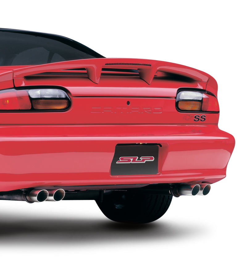 SLP 1998-2002 Chevrolet Camaro LS1 LoudMouth Cat-Back Exhaust System w/ 3.5in Dual Tips - Black Ops Auto Works