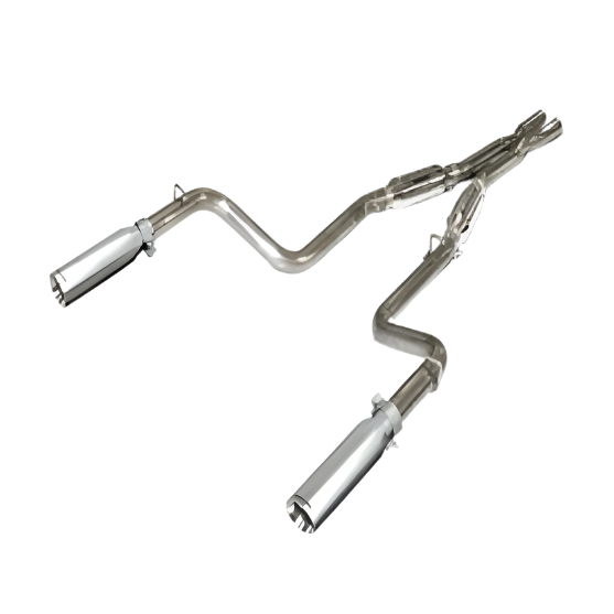 SLP 2005-2010 Dodge Challenger/Charger/Magnum/300C 5.7L LoudMouth Cat-Back Exhaust System - Black Ops Auto Works