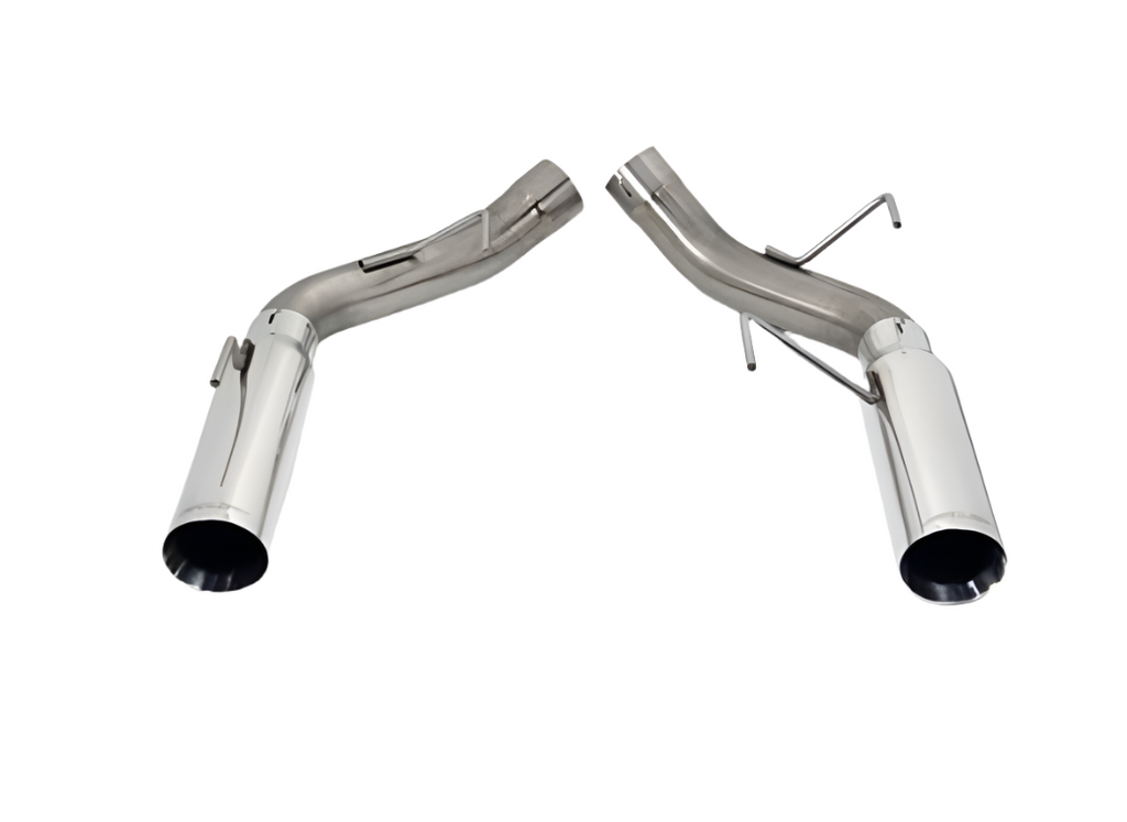 SLP 2005-2010 Ford Mustang 4.6/5.4L LoudMouth Axle-Back Exhaust w/ 3.5in Tips - Black Ops Auto Works