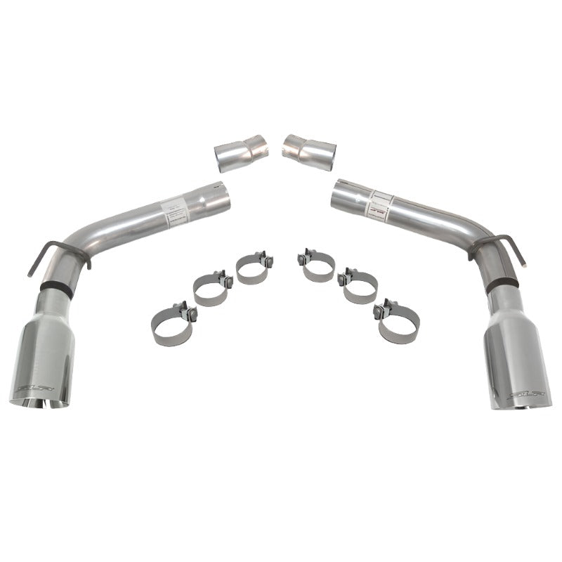 SLP 2010-2015 Chevrolet Camaro 6.2L LoudMouth Axle-Back Exhaust w/ 4in Tips - Black Ops Auto Works
