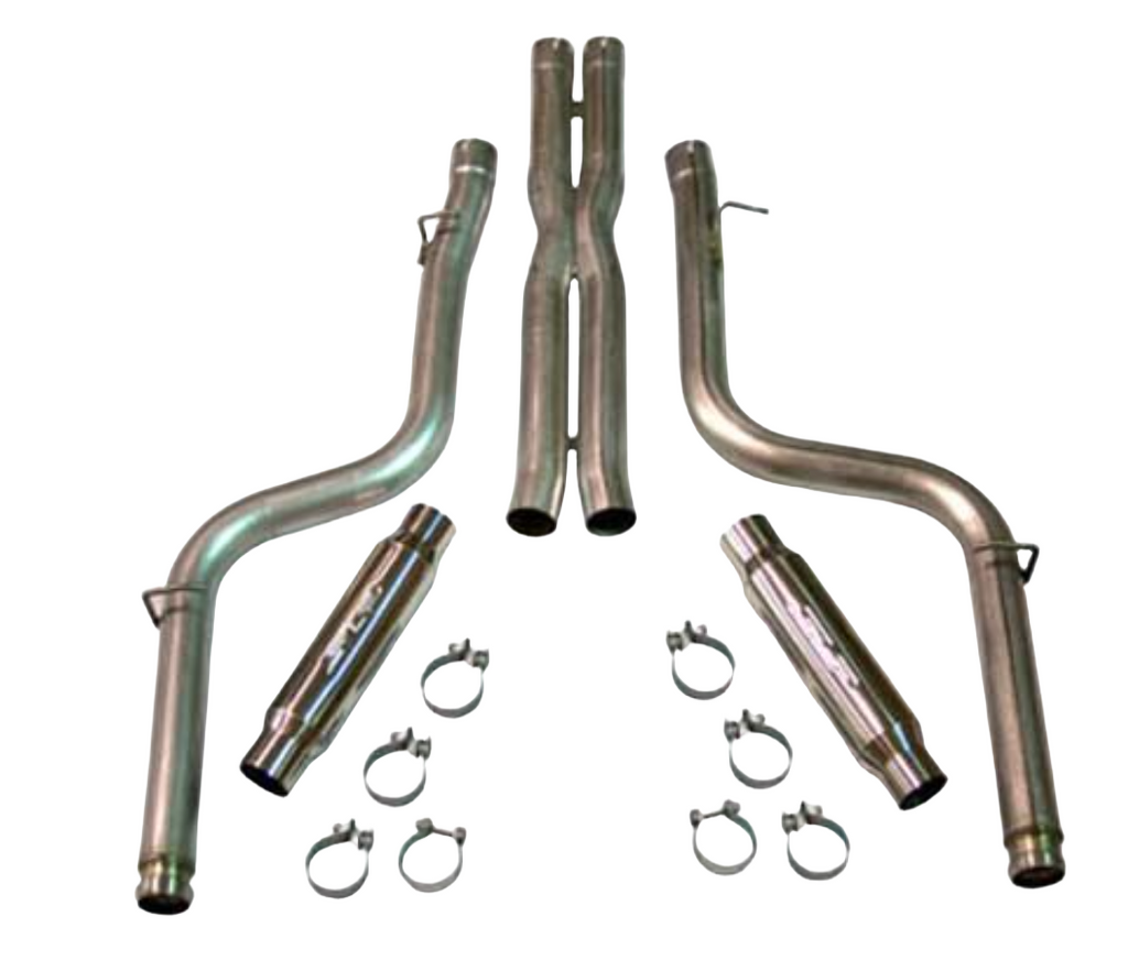SLP 2008-2014 Dodge Challenger/Charger/Magnum/300C 5.7L LoudMouth Cat-Back Exhaust System - SLP D31029