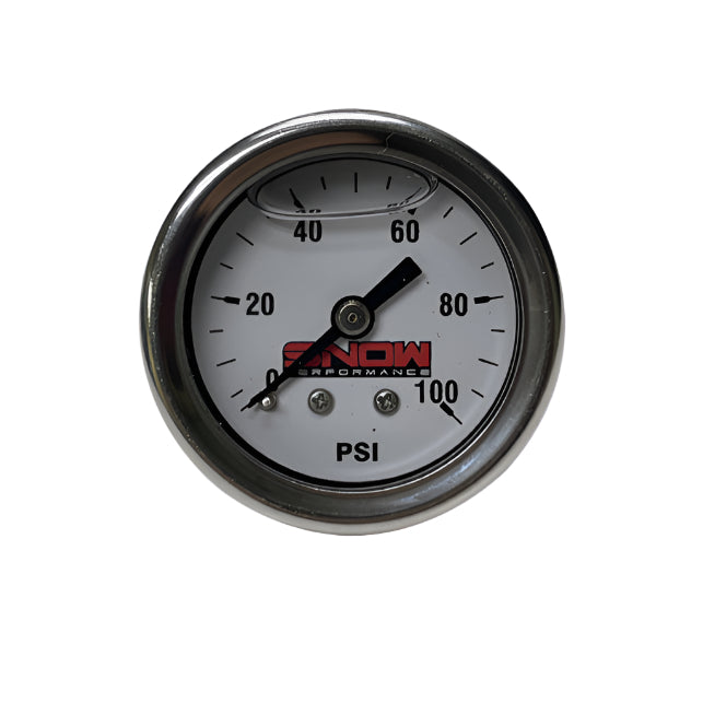 Snow 0-100PSI Fuel Pressure Gauge (1/8in NPT) - Snow Performance SNF-20010