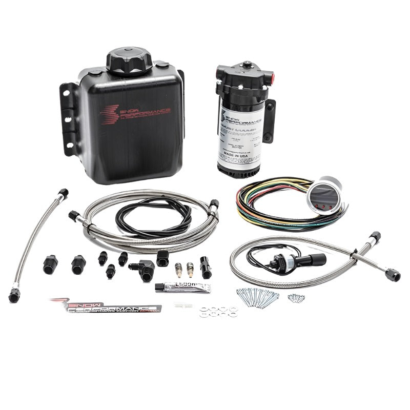 Snow Performance Stg 2 Boost Cooler F/I Prog. Water Injection Kit (SS Braided Line 4AN Fitting - Snow Performance SNO-210-BRD
