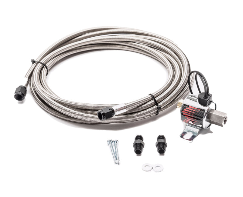 Snow Performance Braided SS Line Trunk Mount Upgrade (4AN SS Braided Line Systems) - Snow Performance SNO-40012-BRD