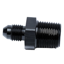 Load image into Gallery viewer, Snow Performance 3/8in NPT to 4AN Straight Water Fitting (Black) - Snow Performance SNO-803-BRD