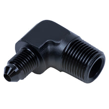Load image into Gallery viewer, Snow Performance 3/8in NPT to 4AN Elbow Water Fitting (Black) - Snow Performance SNO-808-BRD