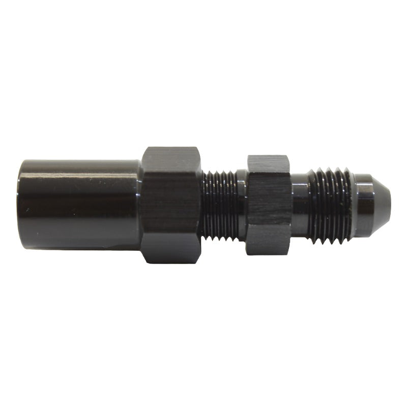 Snow Performance 1/8in NPT Female to 4AN Male Low Profile Straight Nozzle Holder - Snow Performance SNO-810-BRD