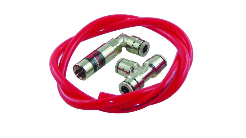 Snow Performance Stg 1 Boost Cooler TD Water Injection Kit (Incl. Red Hi-Temp Tubing/Quick Fittings) - Black Ops Auto Works