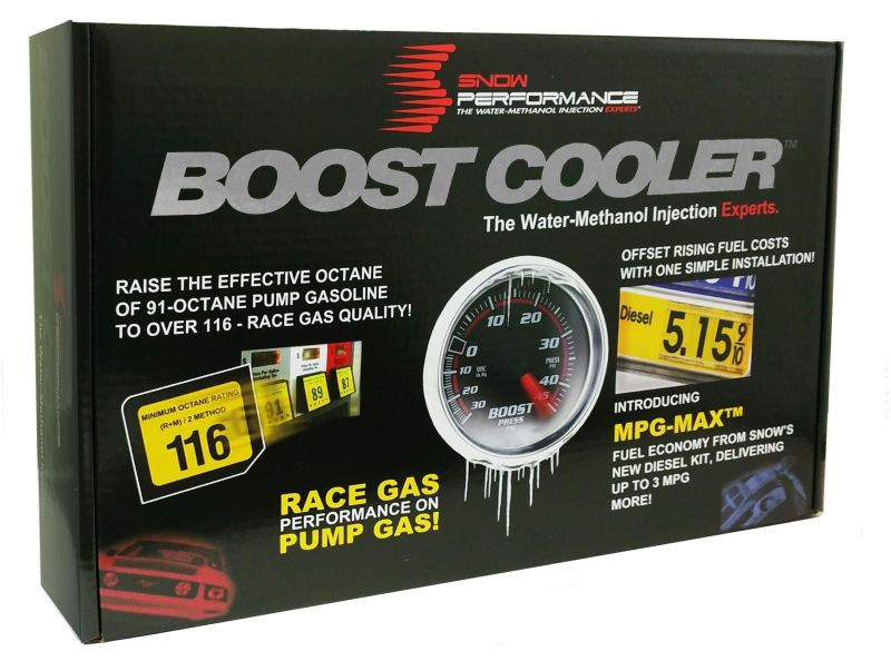Snow Performance Stg 4 Boost Cooler Platinum Water Injection Kit (w/SS Braid Line and 4AN Fitting) - Black Ops Auto Works