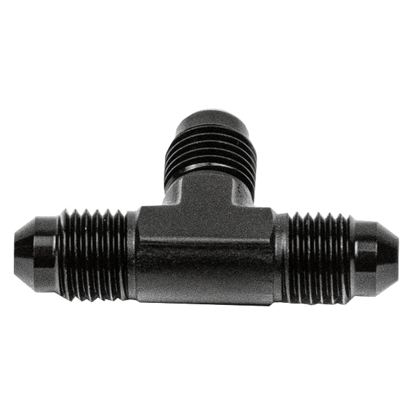 Snow Performance SNO-806-BRD 4AN black T-fitting for water methanol systems