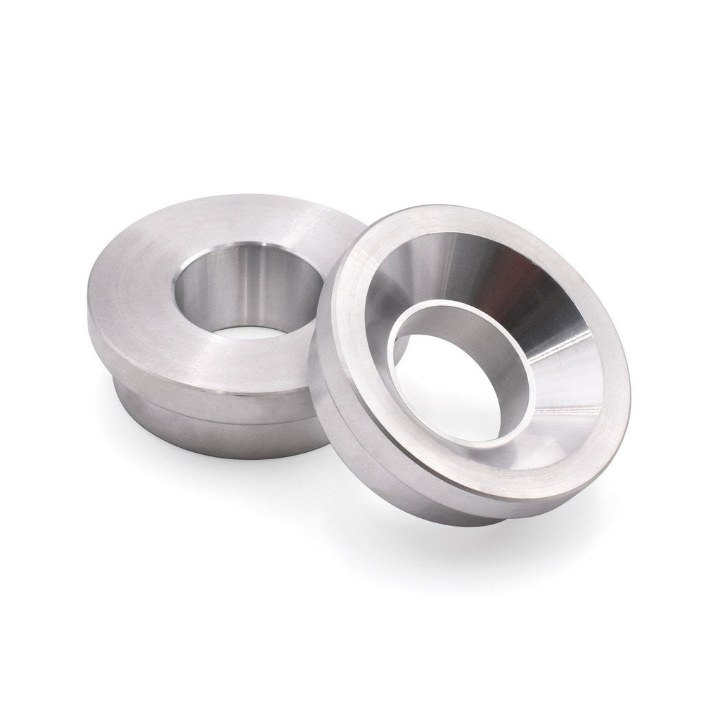 BLOX 2-Piece Billet Aluminum Solid Shifter Bushing B-Series Transmissions - Silver - Black Ops Auto Works / BXAC-00322-SI