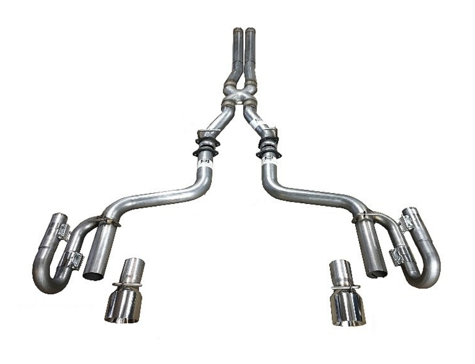 STREET-RACE Cat-Back Exhaust Kit 2011-2014 Dodge Charger Chrysler 300 SRT8, primary product view
