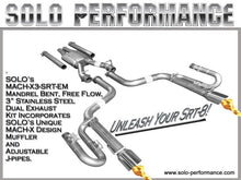 Load image into Gallery viewer, MACH-X3-SRT-EM Cat Back Exhaust System 2005-2010 Dodge Charger Chrysler 300 Dodge Magnum, alternate product view