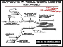 Load image into Gallery viewer, MACH-X3-SRT-LM Cat Back Exhaust System 2011-2014 Dodge Charger Chrysler 300 SRT8, exhaust component detail