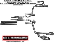 Load image into Gallery viewer, MACH-SXT-EM Cat Back Exhaust System 2006-2010 Dodge Charger Dodge Magnum Chrysler 300 V6, alternate product view