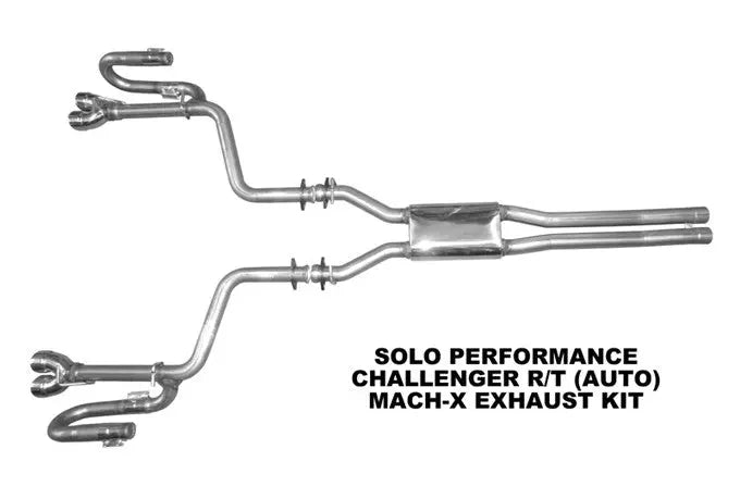Mach-X Cat Back Exhaust Dodge Challenger R/T Auto, alternate product view