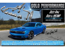 Load image into Gallery viewer, Mach XV-CH Cat Back Dual Exhaust Kit 2015-2022 Dodge Challenger SXT V6, alternate product view