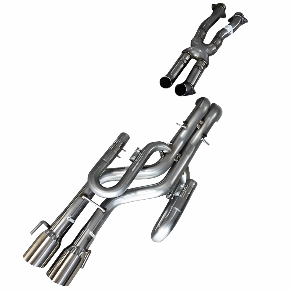 Solo Performance Street Race XJ3 Catback Exhaust Jeep Grand Cherokee SRT-8 2006-2010, primary product view
