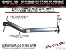 Load image into Gallery viewer, Solo Performance Muffler Delete Ram 1500 5.7L 2019-2020, alternate product view