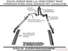 Load image into Gallery viewer, Solo Performance Street-Race Dual Catback Exhaust System Ram 1500 5.7L 2009-2018, alternate product view