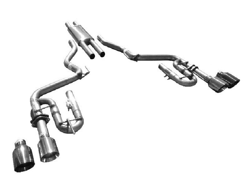 Solo Performance Mach-XJ Catback Exhaust System Ford Mustang V6 2015-2022, primary product view
