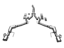 Load image into Gallery viewer, Solo Performance Catback Exhaust System (Black Tips) Ford Mustang Ecoboost 2015-2022, primary product view