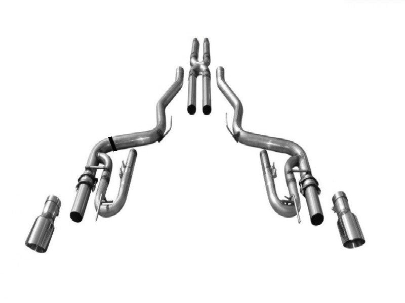 Solo Performance Street-Race-XV Catback Exhaust System Ford Mustang GT 2015-2022, primary product view
