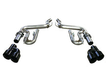 Load image into Gallery viewer, Solo Performance Axle-Back Exhaust System Black Tips Ford Mustang GT 2015-2022, primary product view