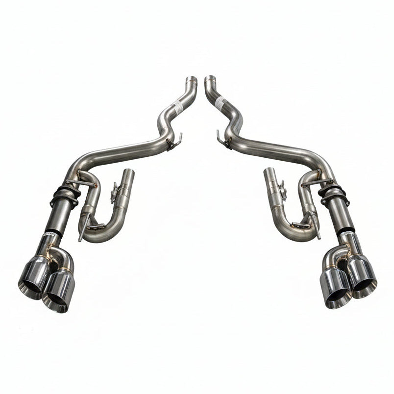 Solo Performance Axle-Back Exhaust System Ford Mustang GT 2018+, primary product view